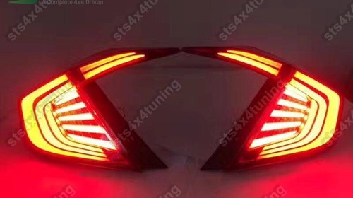 STOPURI FULL LED HONDA CIVIC 2016-2019 SEDAN RB [V1]