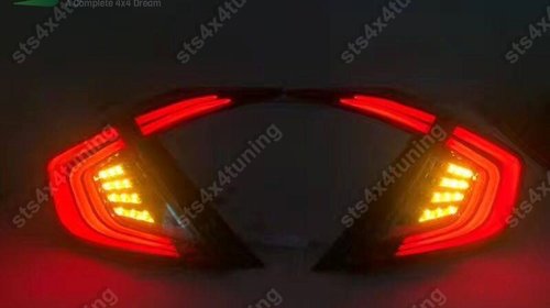 STOPURI FULL LED HONDA CIVIC 2016-2019 SEDAN RB [V1]