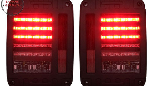 Stopuri Full LED JEEP Wrangler / Rubicon JK (