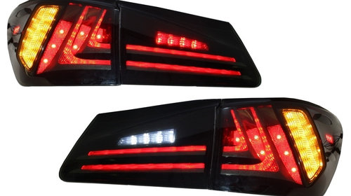 Stopuri Full LED LEXUS IS XE20 (2006-2012) Light Bar Facelift New XE30 Design Fumuriu