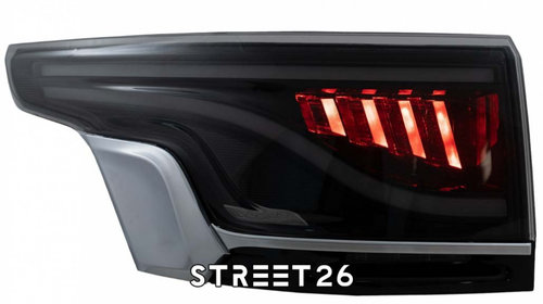 Stopuri Glohh Compatibil Cu Range Rover Sport L494 (2013-2022) LED LightBar GL-5X Fumuriu Platinum Satin