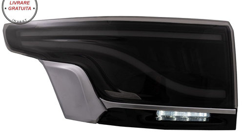 Stopuri Glohh LED LightBar Range Rover Sport L494 (2013-up) GL-5X Fumuriu Platinum- livrare gratuita