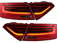 Stopuri LED Audi A5 8T Coupe Cabrio Sportback 2007-2011 Semnal Secvential Dinamic TLAUA58TNL