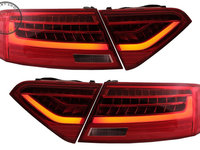 Stopuri LED Audi A5 8T Coupe Cabrio Sportback (2007-2011) Semnal Secvential Dinami- livrare gratuita