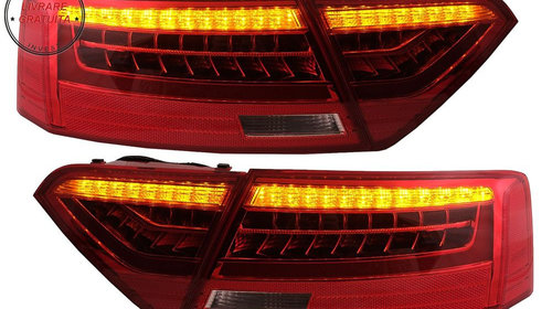 Stopuri LED Audi A5 8T Facelift (2012-2016) Semnal Secvential Dinamic- livrare gratuita