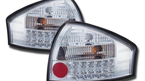 STOPURI LED AUDI A6 4B FUNDAL CROM -COD FKRLX