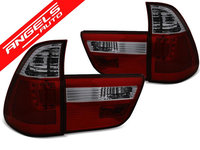 Stopuri Led Bar BMW X5 E53 1999-2003 Rosu Fumuriu