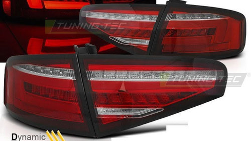 Stopuri LED BAR RED WHITE SEQ pentru AUDI A4 