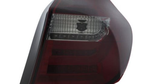 Stopuri LED BMW seria 1 E87 07-11 Rosu/Fumuriu - RB28ASLRS