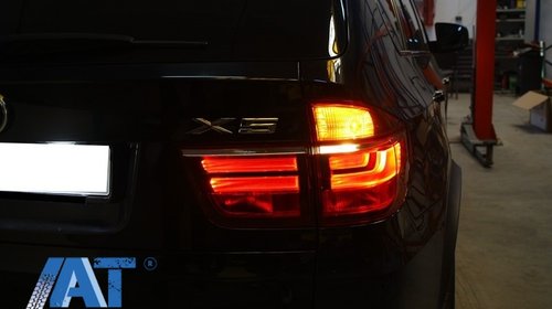 Stopuri LED BMW X5 E70 (2007-2010) Light Bar LCI Facelift Look