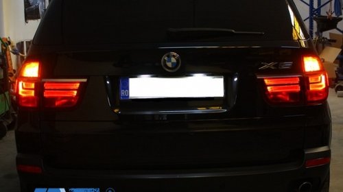 Stopuri LED BMW X5 E70 (2007-2010) Light Bar LCI Facelift Look