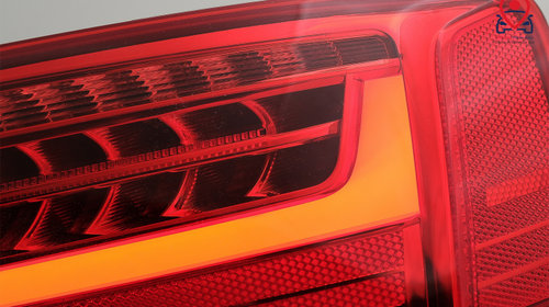 Stopuri LED compatibil cu Audi A5 8T Coupe Cabrio Sportback (2007-2011) Semnal Secvential Dinamic Tuning Audi A5 8T 2007 2008 2009 2010 2011 TLAUA58TNL