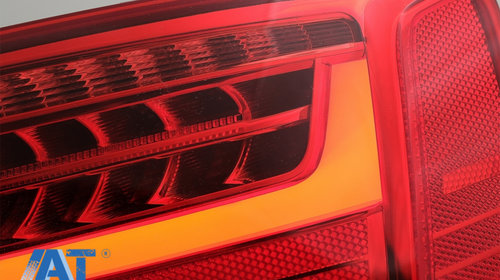 Stopuri LED compatibil cu Audi A5 8T Coupe Cabrio Sportback (2007-2011) Semnal Secvential Dinamic