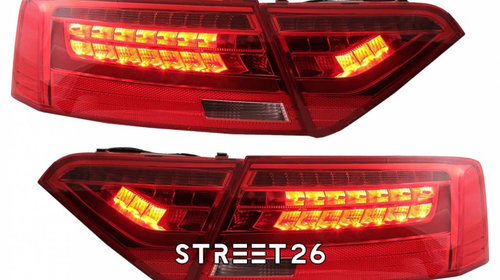 Stopuri LED Compatibil Cu Audi A5 8T Facelift (2012-2016) Semnal Secvential Dinamic