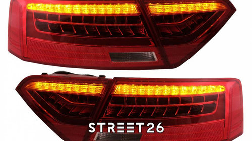 Stopuri LED Compatibil Cu Audi A5 8T Facelift (2012-2016) Semnal Secvential Dinamic
