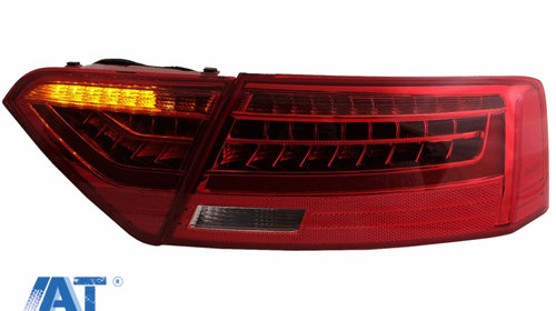 Stopuri LED compatibil cu Audi A5 8T Facelift (2012-2016) Semnal Secvential Dinamic