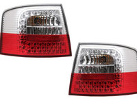 Stopuri LED compatibil cu Audi A6 4B C5 Avant Station Wagon (12.1997-01.2005) Rosu si Alb Clar