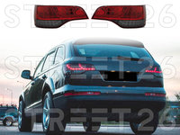 Stopuri LED Compatibil Cu Audi Q7 4L (2006-2009) Rosu Fumuriu