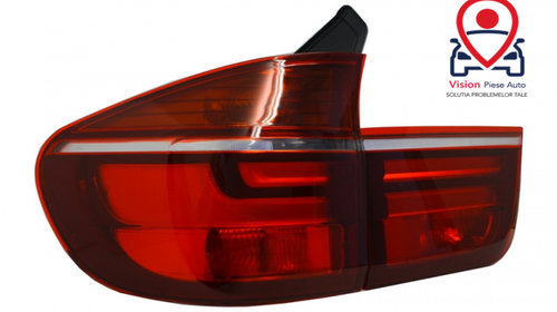 Stopuri LED compatibil cu BMW X5 E70 (2007-2010) Light Bar LCI Facelift Look Tuning BMW X5 E70 2006 2007 2008 2009 2010 TLBME70