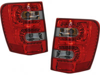 Stopuri LED compatibil cu JEEP Grand Cherokee (1999-05.2005) Rosu Fumuriu TLJEGC2