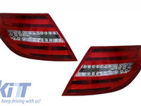 Stopuri LED compatibil cu MERCEDES C-Class W204 (2007-2012) LED Light Bar Facelift Design