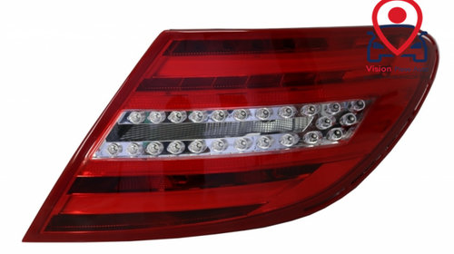 Stopuri LED compatibil cu Mercedes C-Class W204 (2007-2012) LED Light Bar Facelift Design Tuning Mercedes-Benz C-Class W204/S204 2007 2008 2009 2010 2011 2012 TLMBW204F