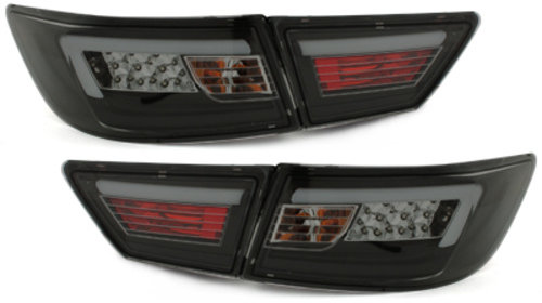 Stopuri LED compatibil cu RENAULT Clio IV 2013+ Negru Fumuriu-