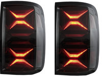 Stopuri LED compatibil cu VW Amarok (2010-2020) Semnal Secvential Dinamic Fumuriu