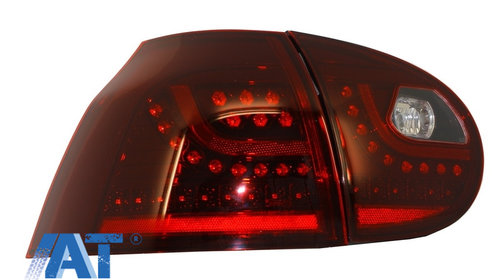 Stopuri LED compatibil cu VW Golf V 5 (2004-2009) Rosu Inchis