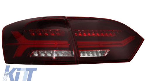 Stopuri LED compatibil cu VW Jetta Mk6 VI 6 (2012-2014) Semnal Secvential Dinamic