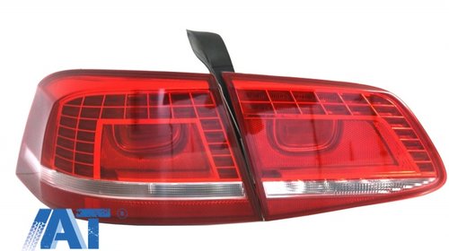 Stopuri LED compatibil cu VW Passat 3C B7 Facelift Sedan (10.2010-10.2014) Rosu Clar
