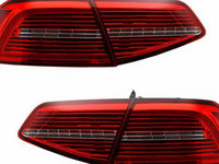 Stopuri LED compatibil cu VW Passat B8 3G (2015-2019) Sedan Matrix R line cu semnal dinamic TLVWPA3G SAN38320