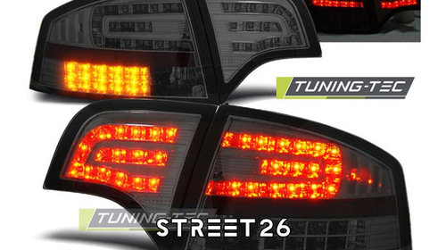 Stopuri LED Compatibile Cu Audi A4 B7 04-08 SEDAN Fumuriu