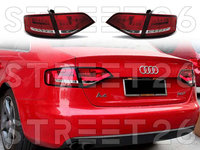 Stopuri LED Compatibile Cu Audi A4 B8 08-11 SEDAN Rosu Alb LED