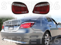 Stopuri LED Compatibile Cu BMW E60 07.03-02.07 Rosu Alb LED BAR