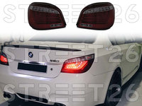 Stopuri LED Compatibile Cu Bmw E60 LCI 07-10 Rosu Fumuriu LED BAR