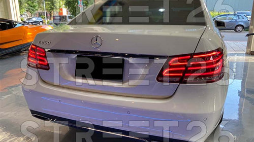 Stopuri LED Compatibile Cu Mercedes W212 E-CLASS 13-16 SEQ Rosu Alb LED