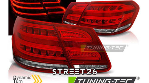 Stopuri LED Compatibile Cu Mercedes W212 E-CLASS 13-16 SEQ Rosu Alb LED