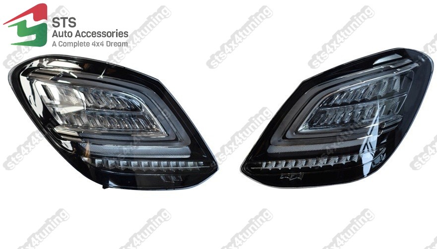 STOPURI LED CU SEMNALIZARE DYNAMIC SEQUENTIAL MERCEDES C-CLASS W205 2015-2020 SMK [2019 DESIGN]