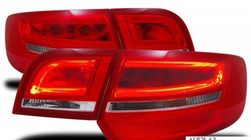 Stopuri LED Fibra Audi A3 8p 2004-2008