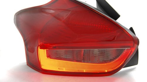 Stopuri LED FORD FOCUS 3 2011-2014 HATCHBACK Rosu/Fumuriu