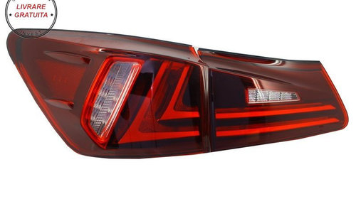 Stopuri LED LEXUS IS XE20 (2005-2012) Light Bar Facelift New XE30 Design Rosu Clar