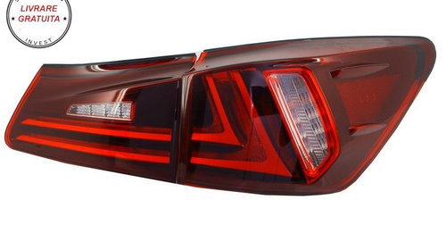 Stopuri LED LEXUS IS XE20 (2005-2012) Light Bar Facelift New XE30 Design Rosu Clar