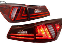 Stopuri LED LEXUS IS XE20 (2005-2012) Light Bar Facelift New XE30 Design Rosu Clar- livrare gratuita