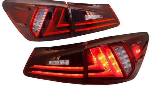 Stopuri LED LEXUS IS XE20 (2006-2012) Light Bar Facelift New XE30 Design Rosu Clar