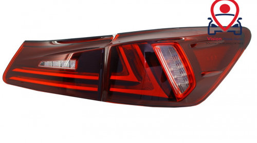 Stopuri LED Light Bar Facelift New XE30 Design Rosu Clar Tuning Lexus IS XE20 2005 2006 2007 2008 2009 2010 TLLXISXE20RC