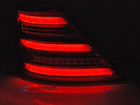 Stopuri LED Mercedes W221 (05-13) Rosu-Cristal
