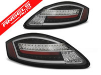 Stopuri LED Negru SEQ potrivite pentru PORSCHE BOXSTER / CAYMAN 987 05-08