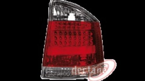 STOPURI LED OPEL VECTRA C FUNDAL ROSU CRISTAL