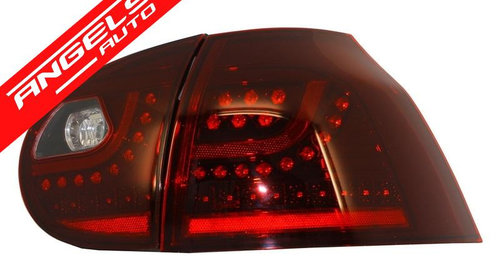 Stopuri LED VW Golf V 5 (2004-2009) Rosu Inchis